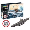 Kép 1/8 - Revell 1:350 Starter Kit German Submarine Type VII C/41 makett tengeralattjáró