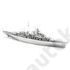 Kép 2/4 - Piececool Bismarck battleship 3d fém makett szett