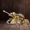 Kép 4/6 - Piececool Skynet Spider Szupernehéz Tank 3d fém makett szett