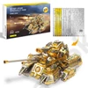 Kép 5/6 - Piececool Skynet Spider Szupernehéz Tank 3d fém makett szett