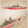 Kép 4/5 - Piececool Kongou csatahajó 3d fém makett szett