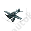Kép 4/4 - Piececool Douglas SBD Dauntless 3d fém makett szett