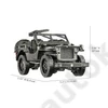 Kép 3/3 - Piececool Willys MB 3d fém makett szett