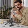 Kép 2/4 - Piececool AH-64 Apache 3d fém makett szett