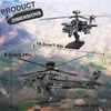 Kép 3/4 - Piececool AH-64 Apache 3d fém makett szett