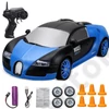 Kép 2/3 - Mini Bugatti Veyron drift beltéri távirányítós autó 18cm