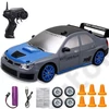 Kép 5/6 - Mini Subaru Impreza WRX STi drift beltéri távirányítós autó 18cm