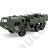 Kép 1/4 - Valósághű katonai távirányítós teherautó 44cm JJRC Q75 6WD olajzöld