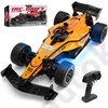 Kép 1/3 - ENOZE-9009 nagyméretű F1 RC versenyautó, 30km/h, finomszabályozós, (RTR) narancs