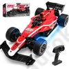 Kép 1/3 - ENOZE-9009 nagyméretű F1 RC versenyautó, 30km/h, finomszabályozós, (RTR) piros