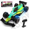 Kép 1/3 - ENOZE-9009 nagyméretű F1 RC versenyautó, 30km/h, finomszabályozós, (RTR) zöld