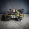 Kép 2/7 - PX-9301E 1:18 RC Versenyautó – 35 km/h, Finomszabályozós Precíz Irányítás sárga