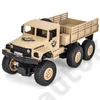 Kép 1/2 - Valósághű katonai távirányítós teherautó 31cm JJRC Q69 4WD sivatagi