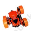 Kép 1/4 - Átfordulós kaszkadőr távirányítós autó 15cm Atom Max narancs