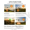 Kép 9/11 - KF102 kamerás brushless drón 2 tengelyes Gimbal-lal