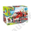 Kép 1/7 - Revell 1:20 Tűzoltóautó tűzoltóval JUNIOR KIT tűzoltó makett