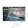 Kép 2/14 - Revell 1:350 Bismarck hajó makett