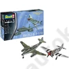 Kép 1/7 - Revell 1:72 Messerschmitt Me262 & P-51B Mustang Combat Set repülő makett