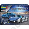Kép 2/12 - Revell 1:24 Porsche Panamera & 918 Spyder Gift SET autó makett