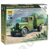 Kép 1/3 - Zvezda 1:100 Soviet Military 3-ton Truck harcijármű makett