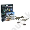 Kép 1/4 - REV-63770 Revell 1:144 Messerschmitt Bf109E & Ju87B Stuka 2db-os makett szett kiegészítokkel