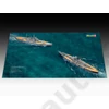 Kép 2/10 - Revell 1:1200 First Diorama HMS King George V Bismarck Battle SET