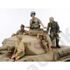 Kép 3/7 - Tamiya 1:35 Ger. PzKpfw.IV Aus.F w/Motorc. DAK tank makett