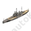 Kép 2/7 - REV-65182 Revell 1:1200 Battleship HMS Duke of York SET makett hajó