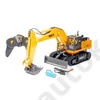 Kép 4/5 - HUINA 1531 távíránytós lánctalpas kotró-markoló 2.4Ghz 47cm-es