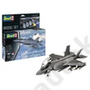 Kép 1/3 - Revell 1:72 Lockheed Martin F-35 A Lightning II repülo makett szett kiegészitökkel