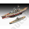 Kép 2/4 - Revell (1:700 & 1:1200) Gift Set The Legendary Bismarck két hajó makett