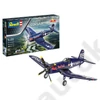 Kép 1/4 - REV-5641 Revell 1:48 Gift Set F4U-4 Corsair: Flying Bulls 25th anniversary makett repülo