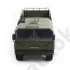 Kép 3/5 - Valósághű katonai távirányítós teherautó 43cm JJRC Q64 6WD olajzöld