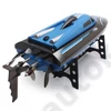 Kép 3/4 - TKKJ H100 Racing Boat távirányítós versenyhajó 20km/h 35cm kék