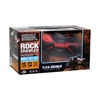 Kép 3/3 - Nagyméretű távirányítós sziklamászó világítással Rock Crawler 4WD Hummer piros