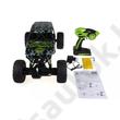 Rock Crawler 4WD távirányítós óriás sziklamászó autó 1/10 zöld Rock Crawler 4WD távirányítós óriás sziklamászó autó 1/10 zöld