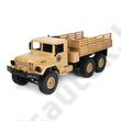 WPL B16 4WD Military Truck távirányítós teherautó 1/16 10km/h homokszínű WPL B16 4WD Military Truck távirányítós teherautó 1/16 10km/h homokszínű