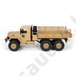 WPL B16 4WD Military Truck távirányítós teherautó 1/16 10km/h homokszínű WPL B16 4WD Military Truck távirányítós teherautó 1/16 10km/h homokszínű