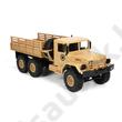 WPL B16 4WD Military Truck távirányítós teherautó 1/16 10km/h homokszínű WPL B16 4WD Military Truck távirányítós teherautó 1/16 10km/h homokszínű