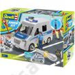 Revell 1:20 Rendőrségi furgon rendőrrel JUNIOR KIT Revell 1:20 Rendőrségi furgon rendőrrel JUNIOR KIT