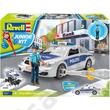 Revell 1:20 Rendőrautó rendőrrel JUNIOR KIT Revell 1:20 Rendőrautó rendőrrel JUNIOR KIT