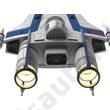 Revell 1:44 Star Wars Resistance A-Wing Fighter, blue Build and Play Revell 1:44 Star Wars Resistance A-Wing Fighter, blue Build and Play