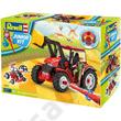Revell 1:20 Traktor homlokrakodóval és figurával JUNIOR KIT Revell 1:20 Traktor homlokrakodóval és figurával JUNIOR KIT
