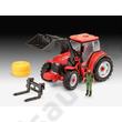 Revell 1:20 Traktor homlokrakodóval és figurával JUNIOR KIT Revell 1:20 Traktor homlokrakodóval és figurával JUNIOR KIT