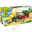 Revell 1:20 Traktor pótkocsival és figurával JUNIOR KIT Revell 1:20 Traktor pótkocsival és figurával JUNIOR KIT