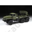 Zvezda 1:35 Russian Truck-Mounted Multiple Rocket Launcher "Grad" BM-21 Zvezda 1:35 Russian Truck-Mounted Multiple Rocket Launcher "Grad" BM-21