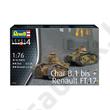 Revell 1:76 Char B.1 bis + Renault FT.17 Revell 1:76 Char B.1 bis + Renault FT.17
