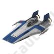 Revell 1:44 Star Wars Resistance A-Wing Fighter, blue Build and Play Revell 1:44 Star Wars Resistance A-Wing Fighter, blue Build and Play