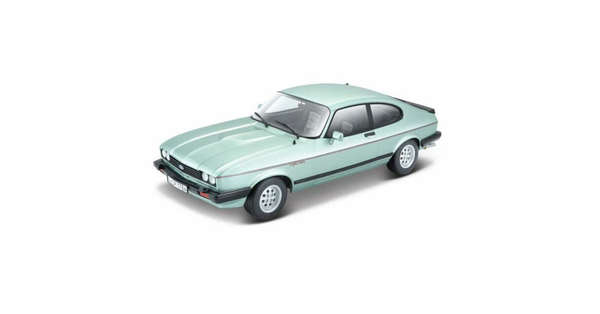Miniature Burago Ford Capri 1973 – Échelle 1/24 – Noire – Collection – Neuve