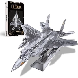 Piececool Amerikai F-15 vadászgép 3d fém makett szett